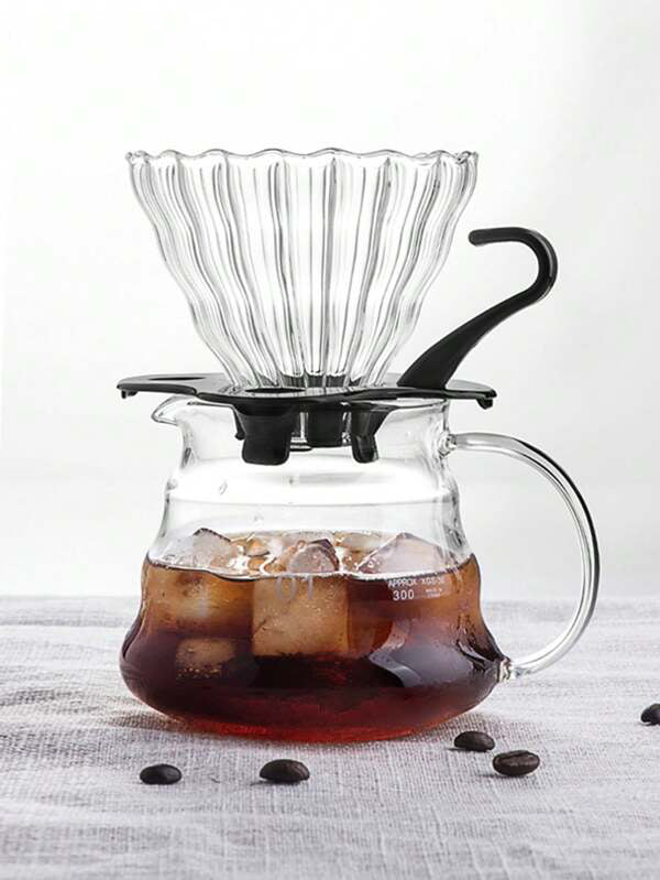 Glass V60 Pour-Over Set (with Dripper) 600ml