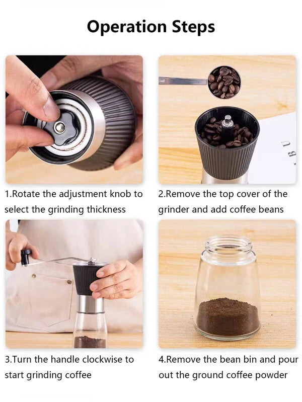 Hand turn coffee grinder deals